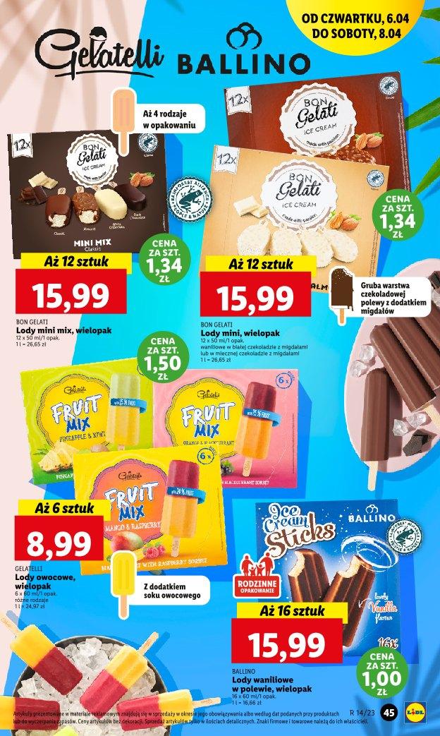 Gazetka promocyjna i reklamowa Lidl, "Lidl od czwartku", od 06/04/2023