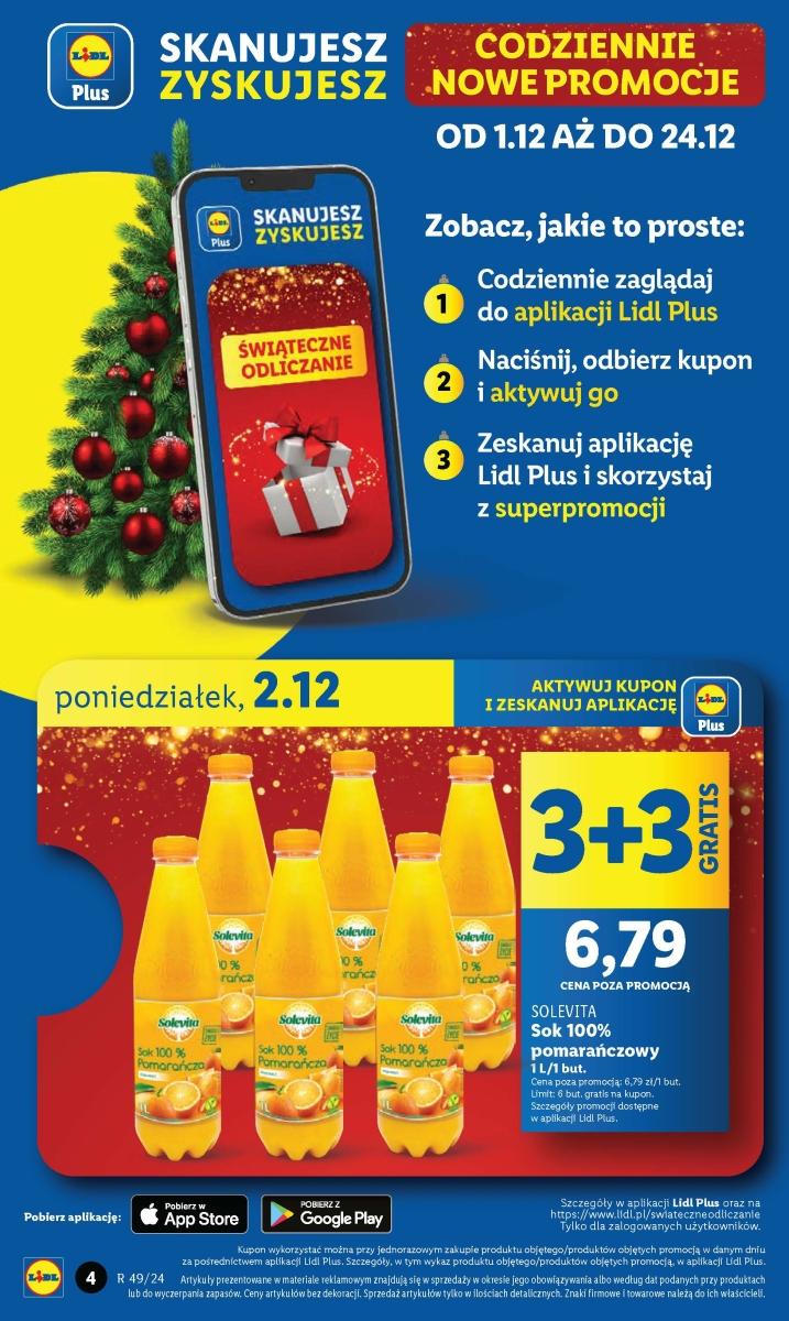 Gazetka promocyjna Lidl do 04/12/2024 str.4