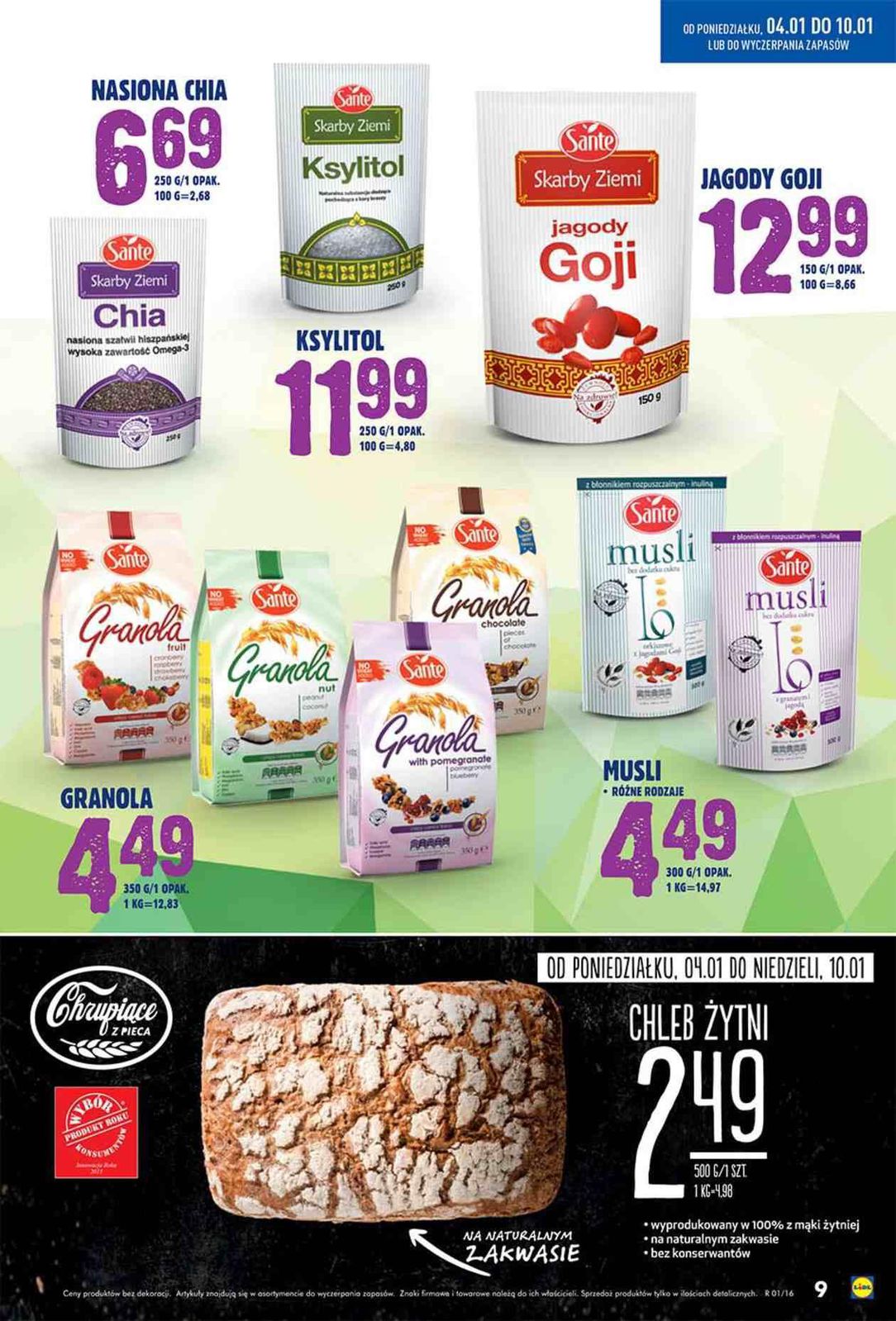 Gazetka promocyjna Lidl do 10/01/2016 str.9