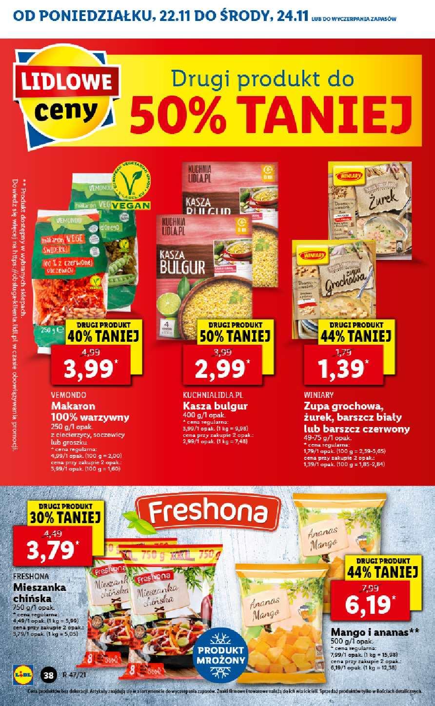 Gazetka promocyjna Lidl do 24/11/2021 str.38