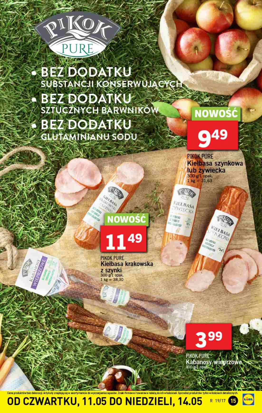 Gazetka promocyjna Lidl do 14/05/2017 str.15