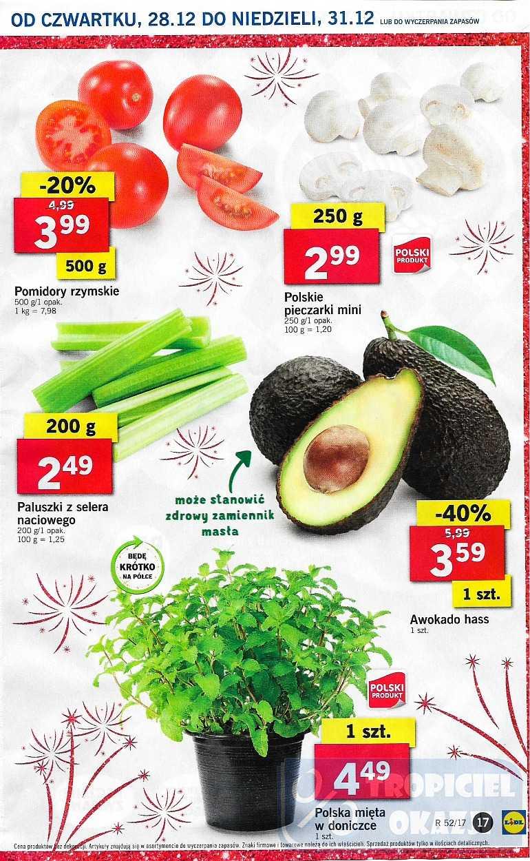 Gazetka promocyjna Lidl do 31/12/2017 str.17