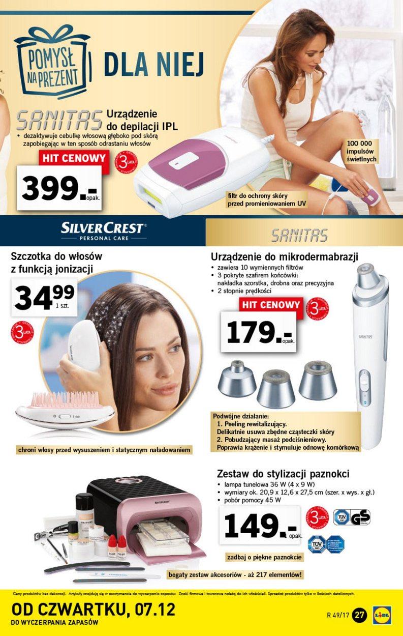 Gazetka promocyjna Lidl do 10/12/2017 str.27