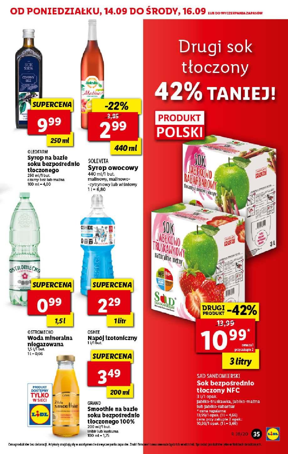 Gazetka promocyjna Lidl do 16/09/2020 str.35