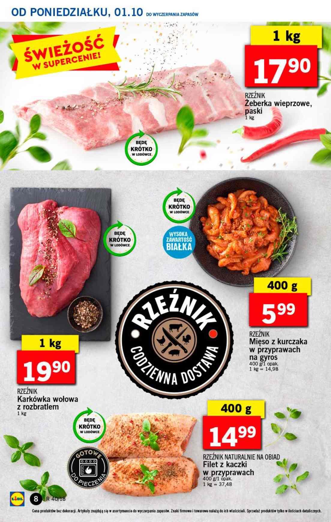 Gazetka promocyjna Lidl do 03/10/2018 str.8