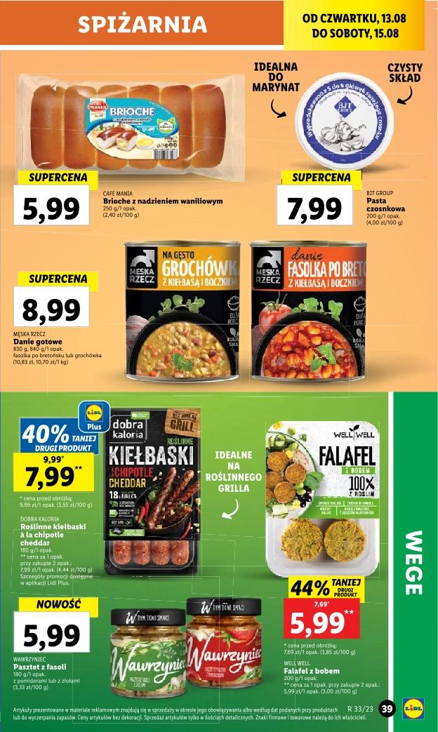 Gazetka promocyjna Lidl do 19/08/2023 str.45