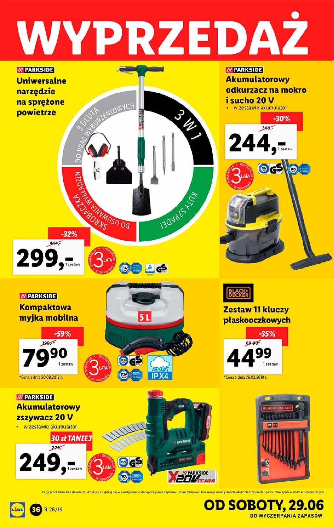 Gazetka promocyjna Lidl do 30/06/2019 str.36