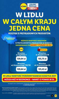 Lidl od poniedziałku