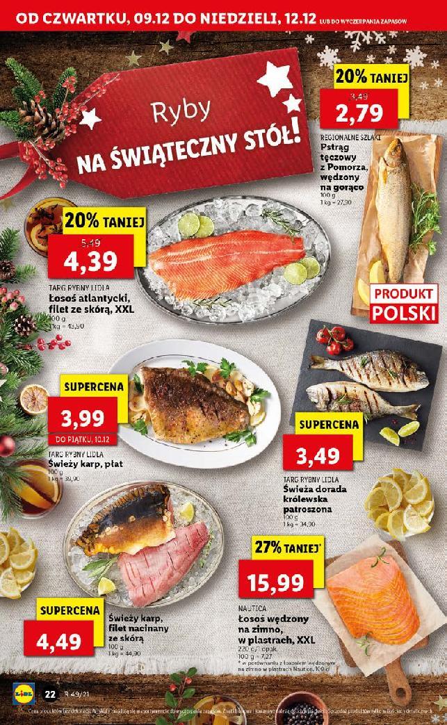 Gazetka promocyjna Lidl do 12/12/2021 str.22