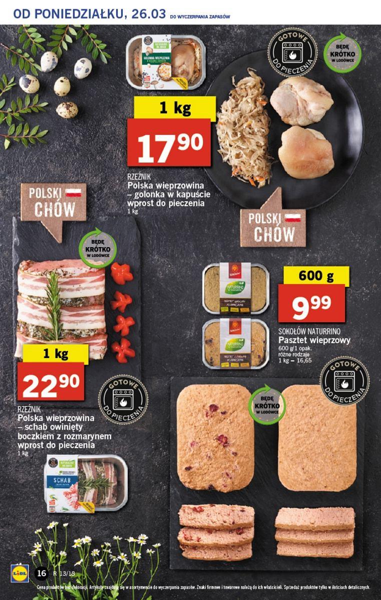 Gazetka promocyjna Lidl do 28/03/2018 str.16