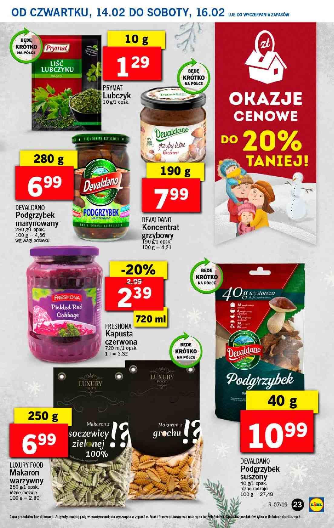 Gazetka promocyjna Lidl do 16/02/2019 str.23