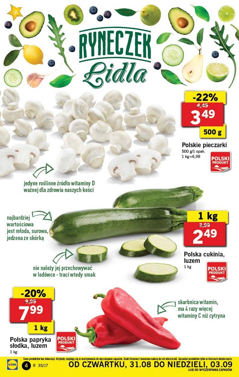 Gazetka promocyjna Lidl do 03/09/2017 str.4