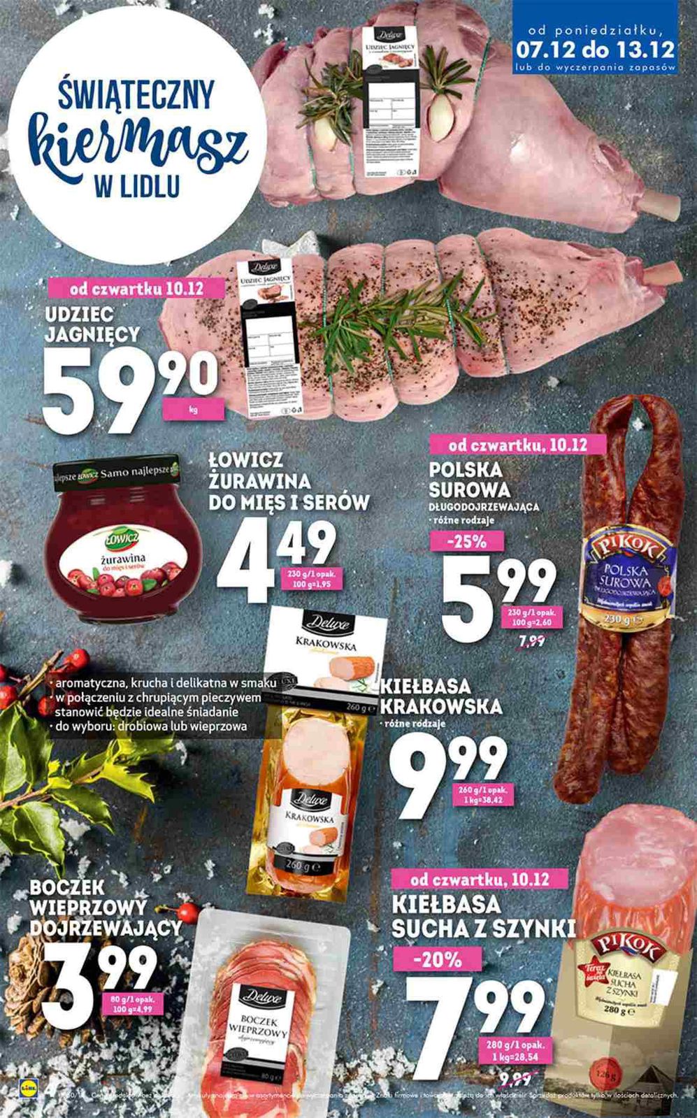 Gazetka promocyjna Lidl do 13/12/2015 str.4