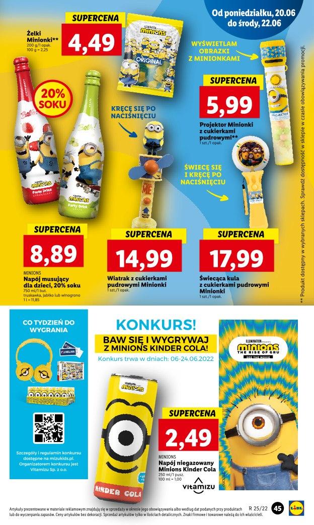 Gazetka promocyjna Lidl do 22/06/2022 str.45