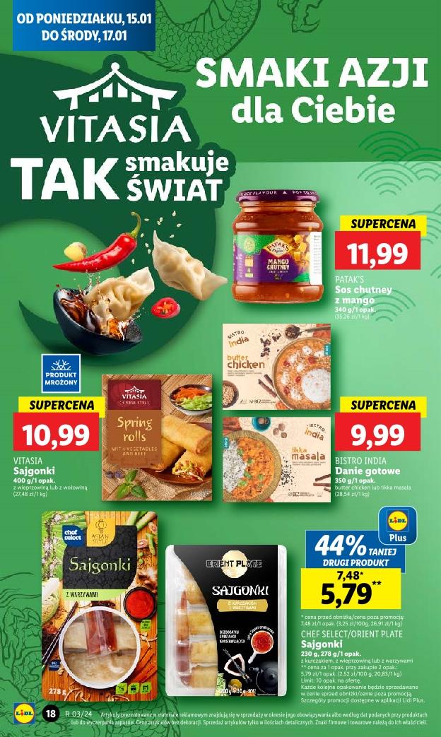 Gazetka promocyjna Lidl do 17/01/2024 str.18