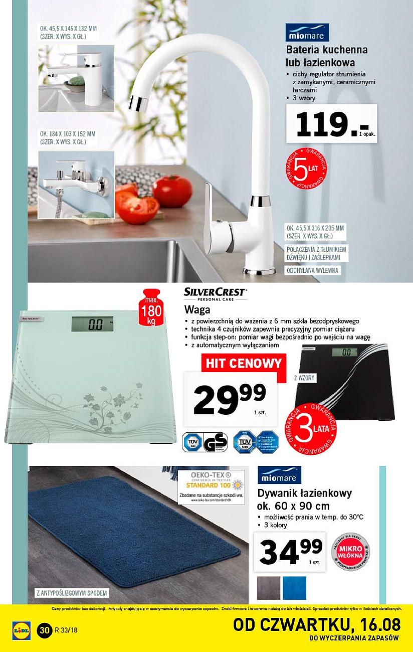 Gazetka promocyjna Lidl do 18/08/2018 str.30