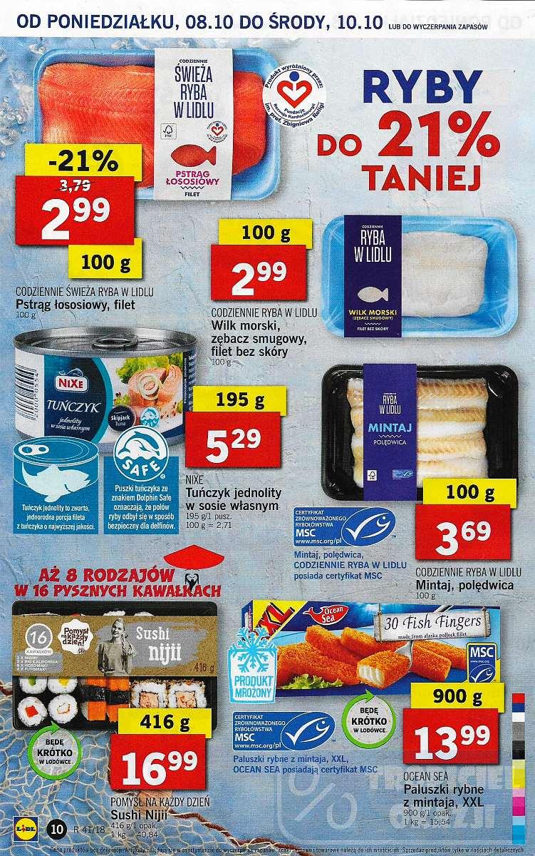 Gazetka promocyjna Lidl do 10/10/2018 str.10