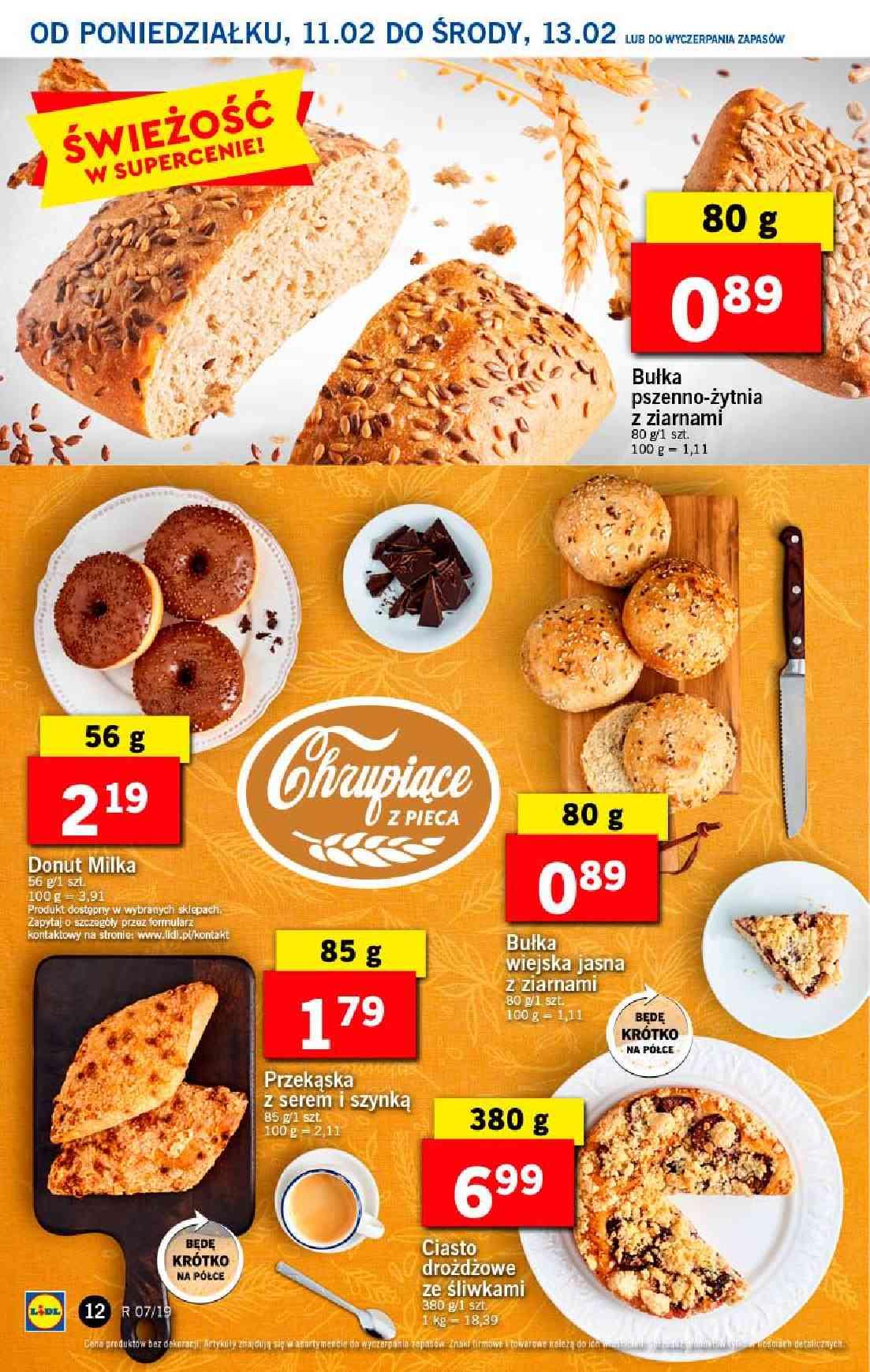 Gazetka promocyjna Lidl do 13/02/2019 str.12