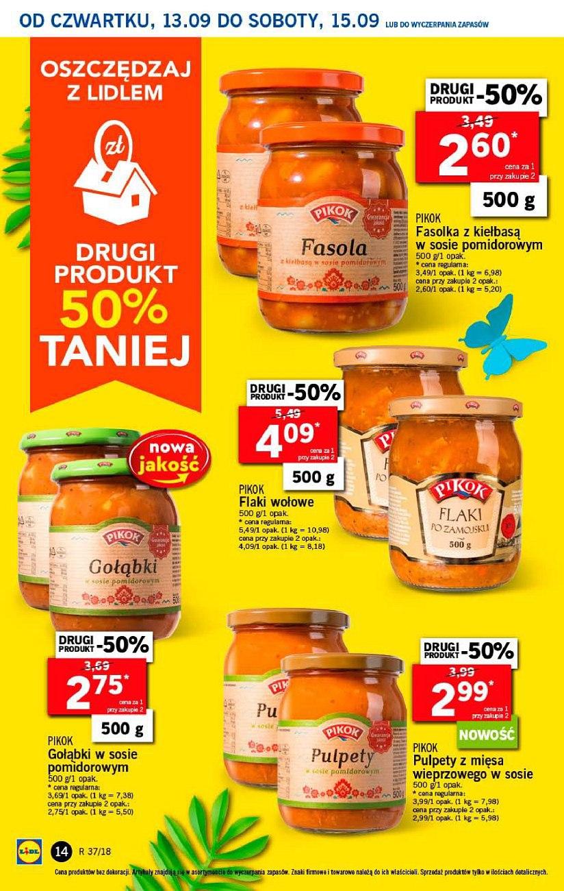 Gazetka promocyjna Lidl do 15/09/2018 str.14