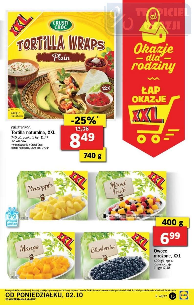 Gazetka promocyjna Lidl do 04/10/2017 str.15