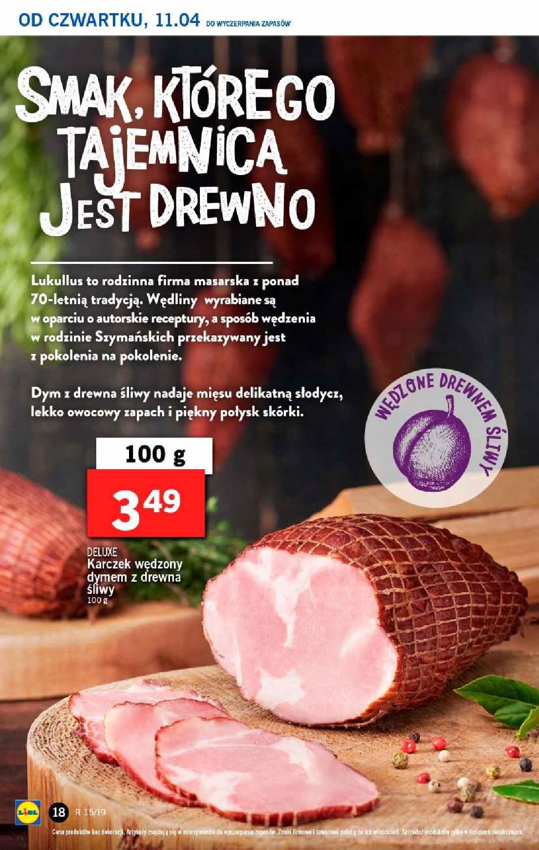 Gazetka promocyjna Lidl do 14/04/2019 str.18