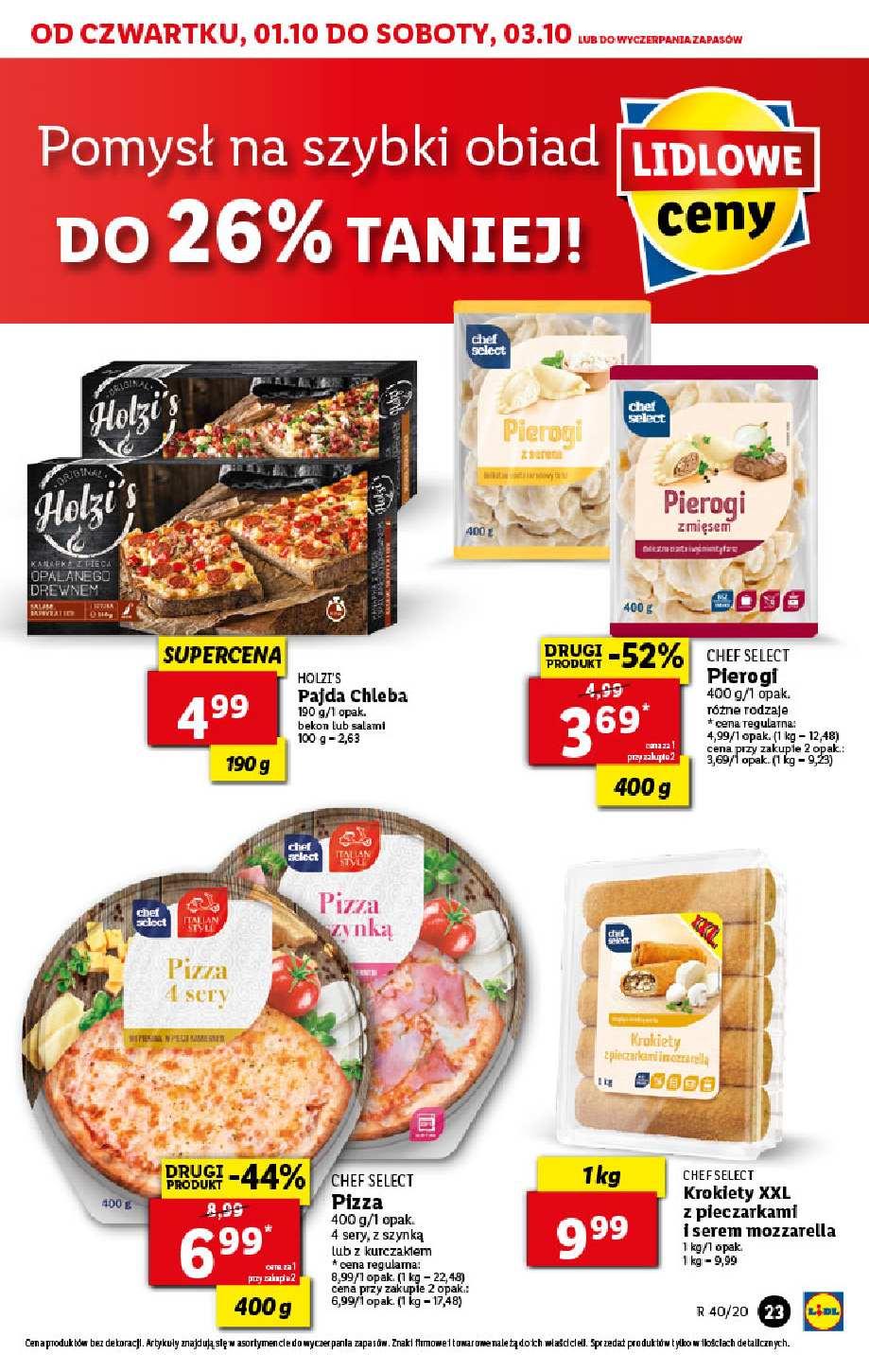 Gazetka promocyjna Lidl do 03/10/2020 str.23