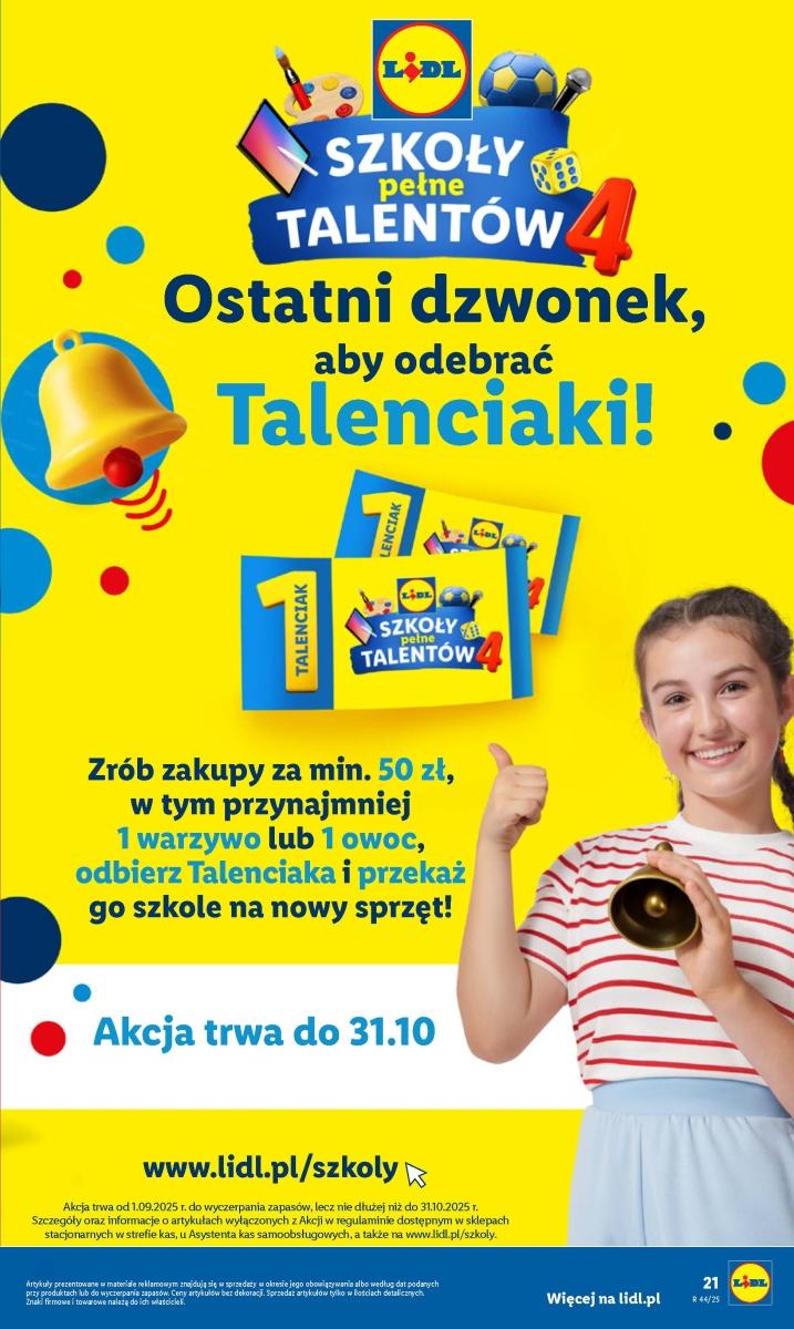 Gazetka promocyjna Lidl do 31/10/2025 str.21