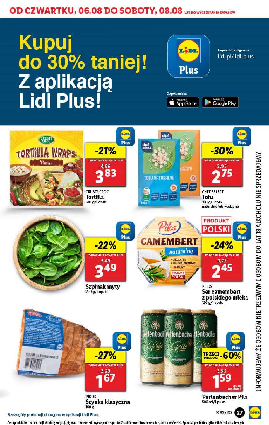 Gazetka promocyjna Lidl do 08/08/2020 str.27