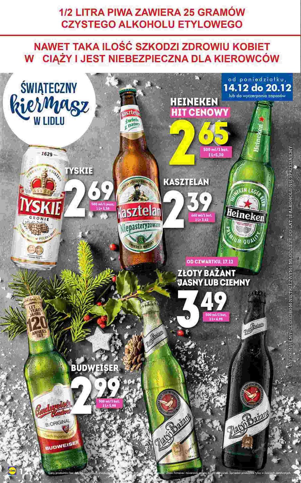 Gazetka promocyjna Lidl do 20/12/2015 str.12