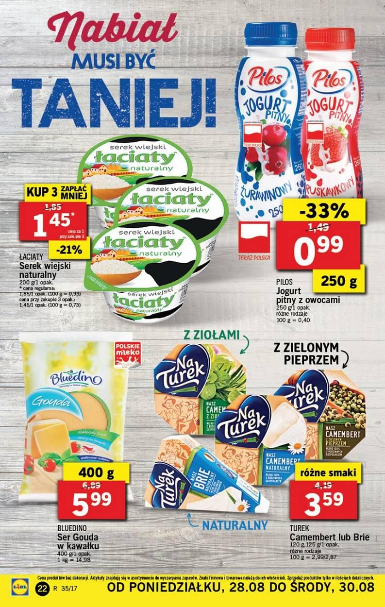 Gazetka promocyjna Lidl do 30/08/2017 str.22