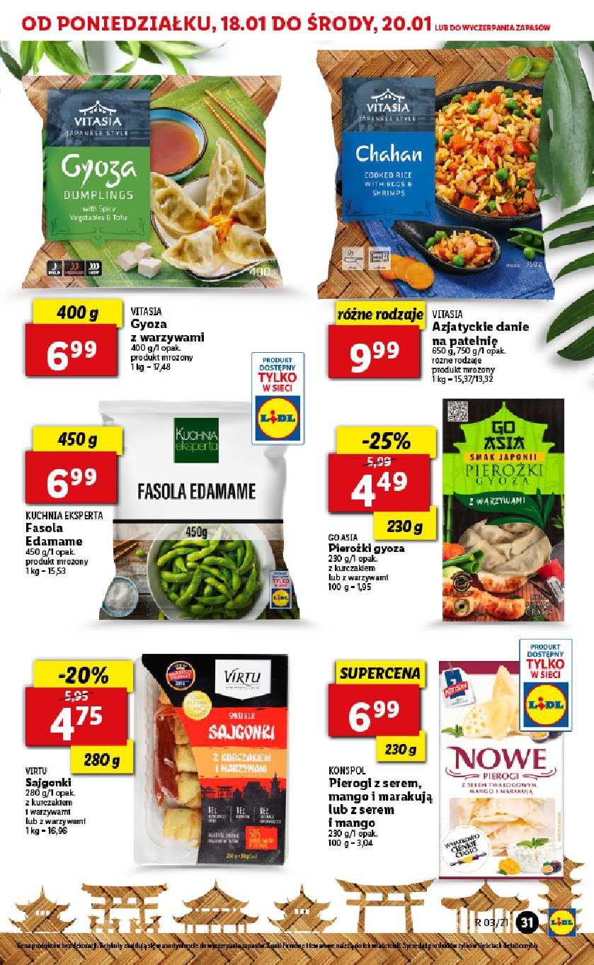 Gazetka promocyjna Lidl do 20/01/2021 str.31