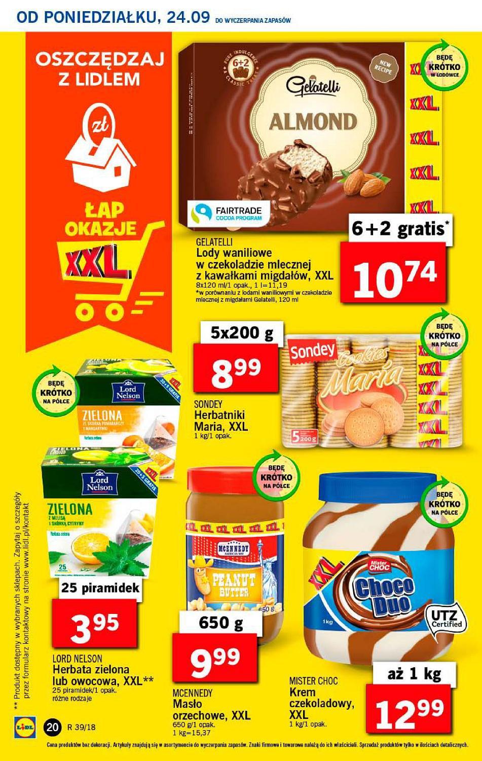 Gazetka promocyjna Lidl do 26/09/2018 str.20