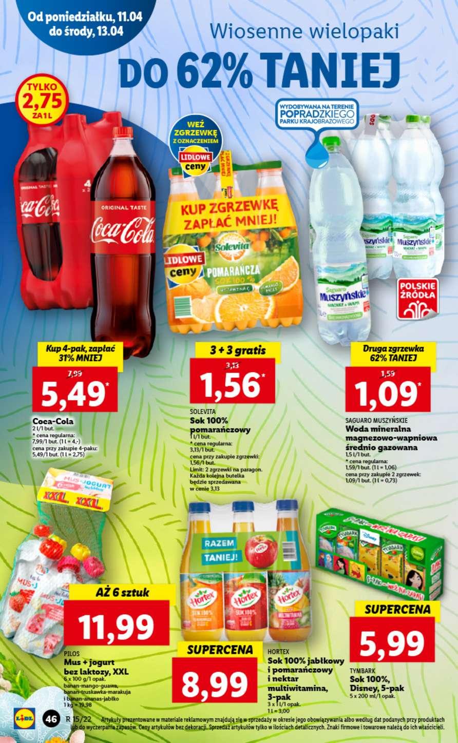 Gazetka promocyjna Lidl do 13/04/2022 str.46