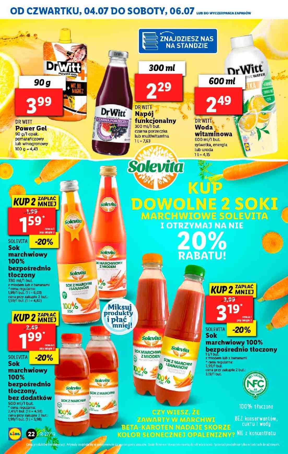 Gazetka promocyjna Lidl do 07/07/2019 str.22