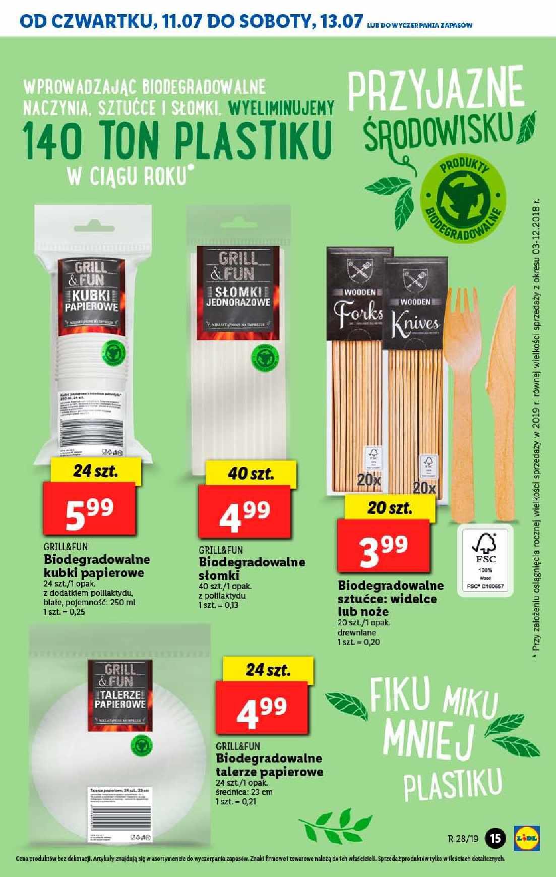 Gazetka promocyjna Lidl do 13/07/2019 str.15