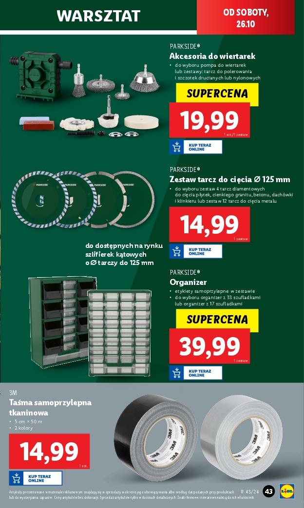 Gazetka promocyjna Lidl do 26/10/2024 str.45