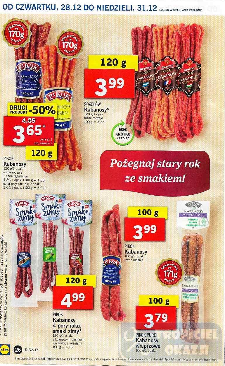 Gazetka promocyjna Lidl do 31/12/2017 str.26