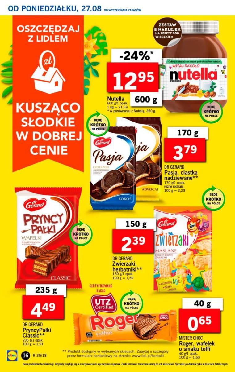 Gazetka promocyjna Lidl do 29/08/2018 str.16