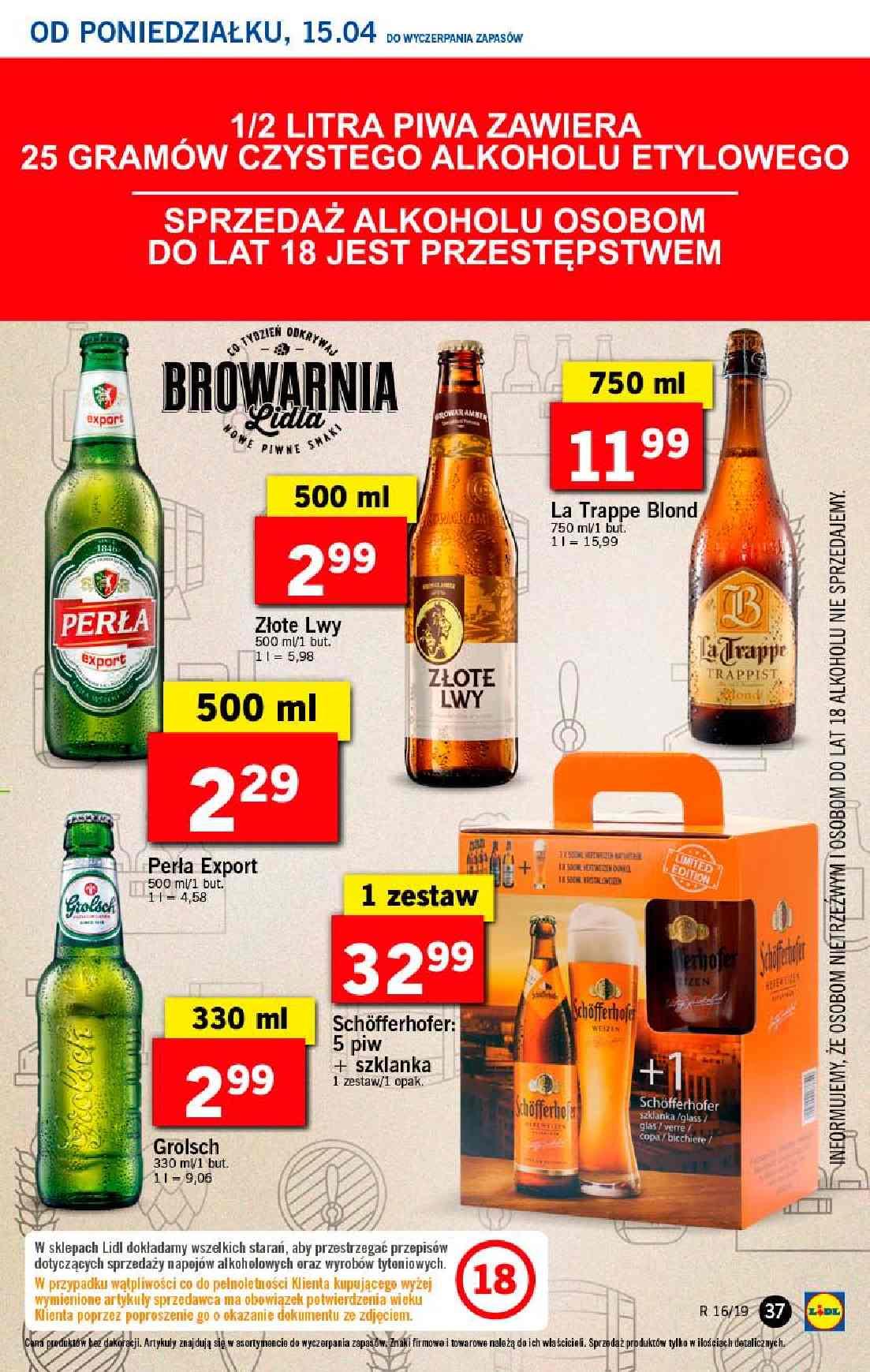 Gazetka promocyjna Lidl do 17/04/2019 str.37