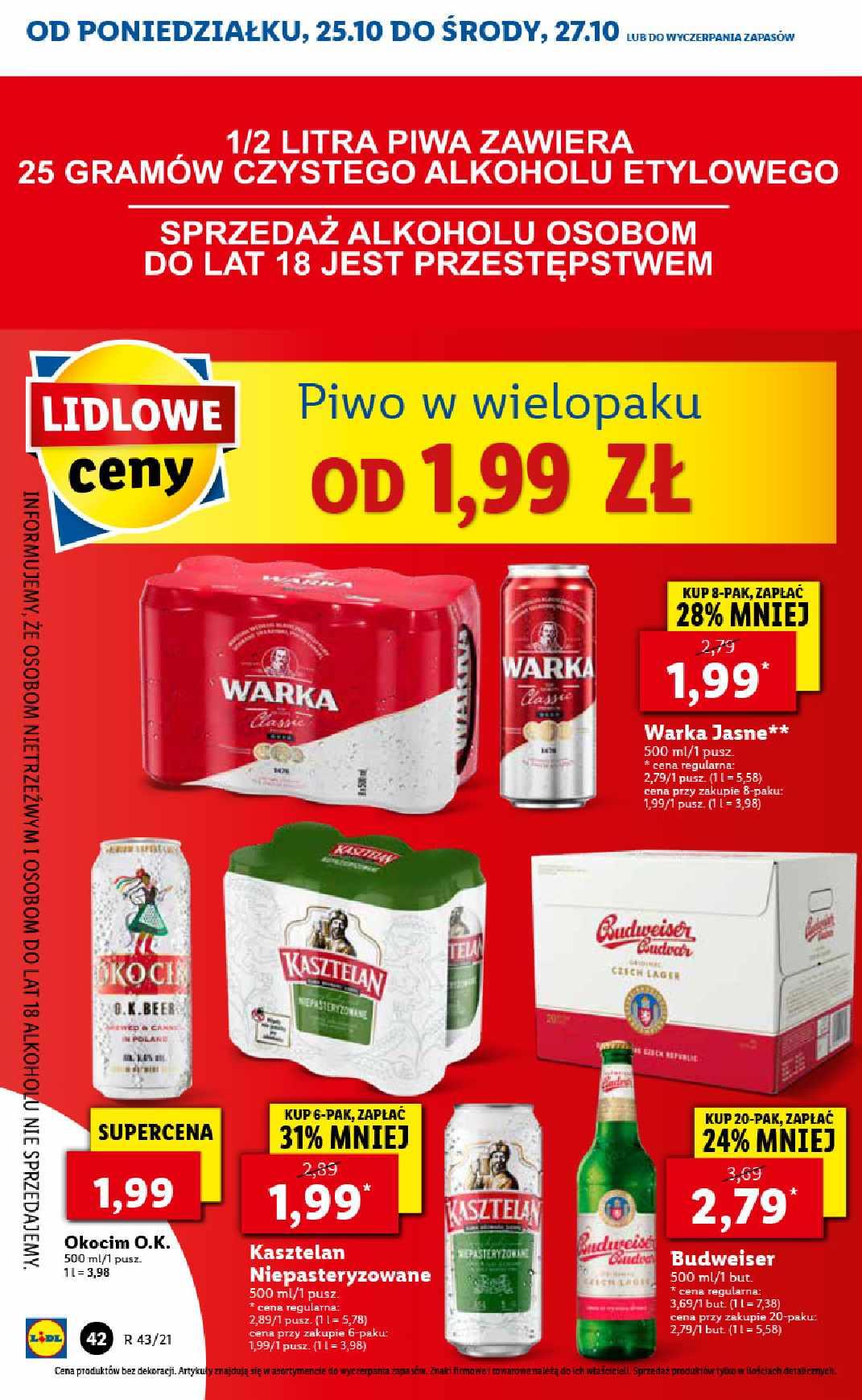 Gazetka promocyjna Lidl do 31/10/2021 str.42