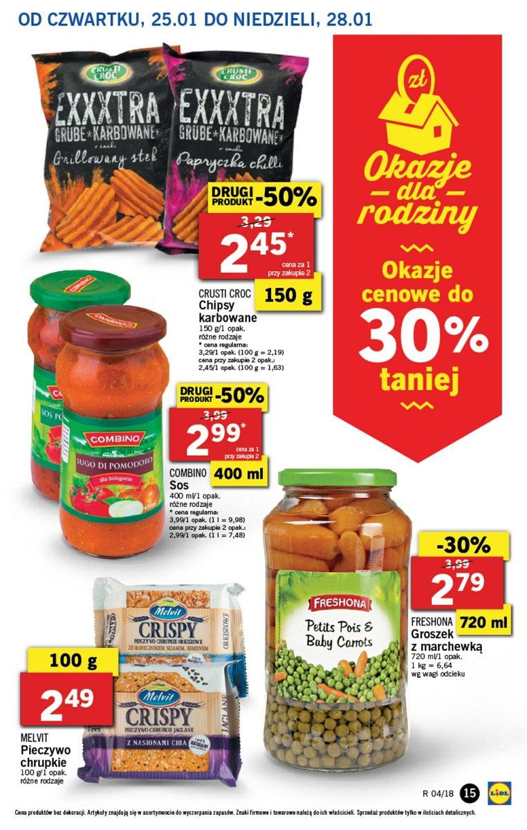 Gazetka promocyjna Lidl do 28/01/2018 str.15