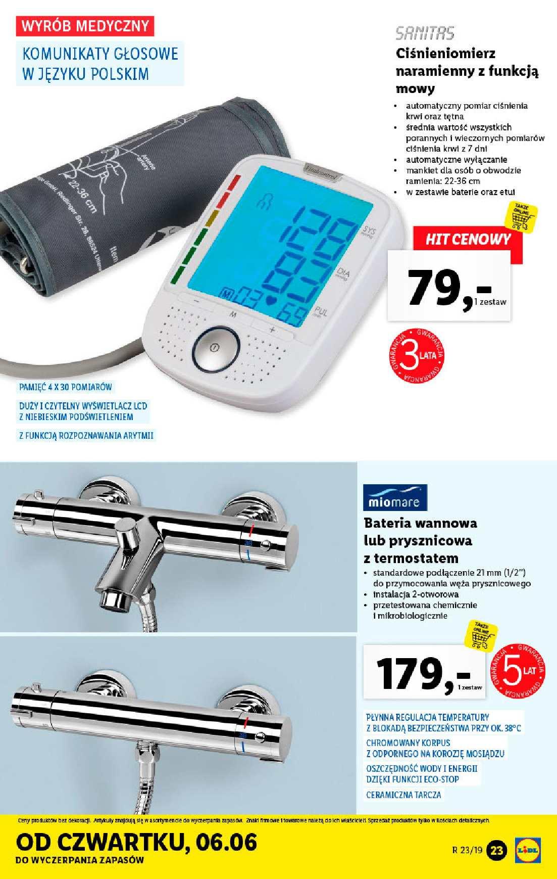 Gazetka promocyjna Lidl do 08/06/2019 str.23