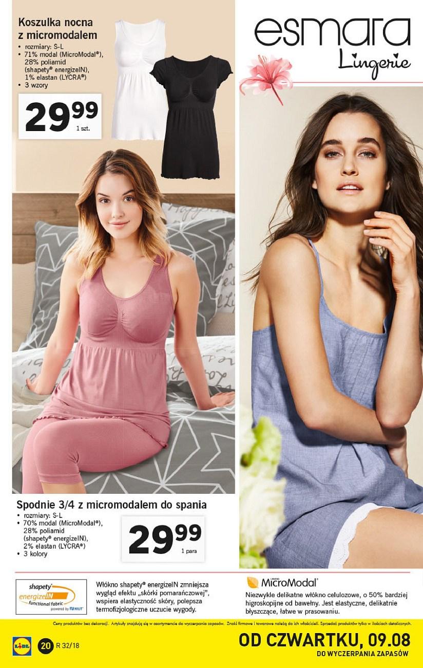 Gazetka promocyjna Lidl do 11/08/2018 str.20