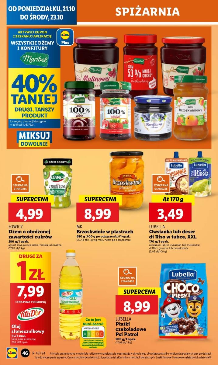 Gazetka promocyjna Lidl do 23/10/2024 str.52