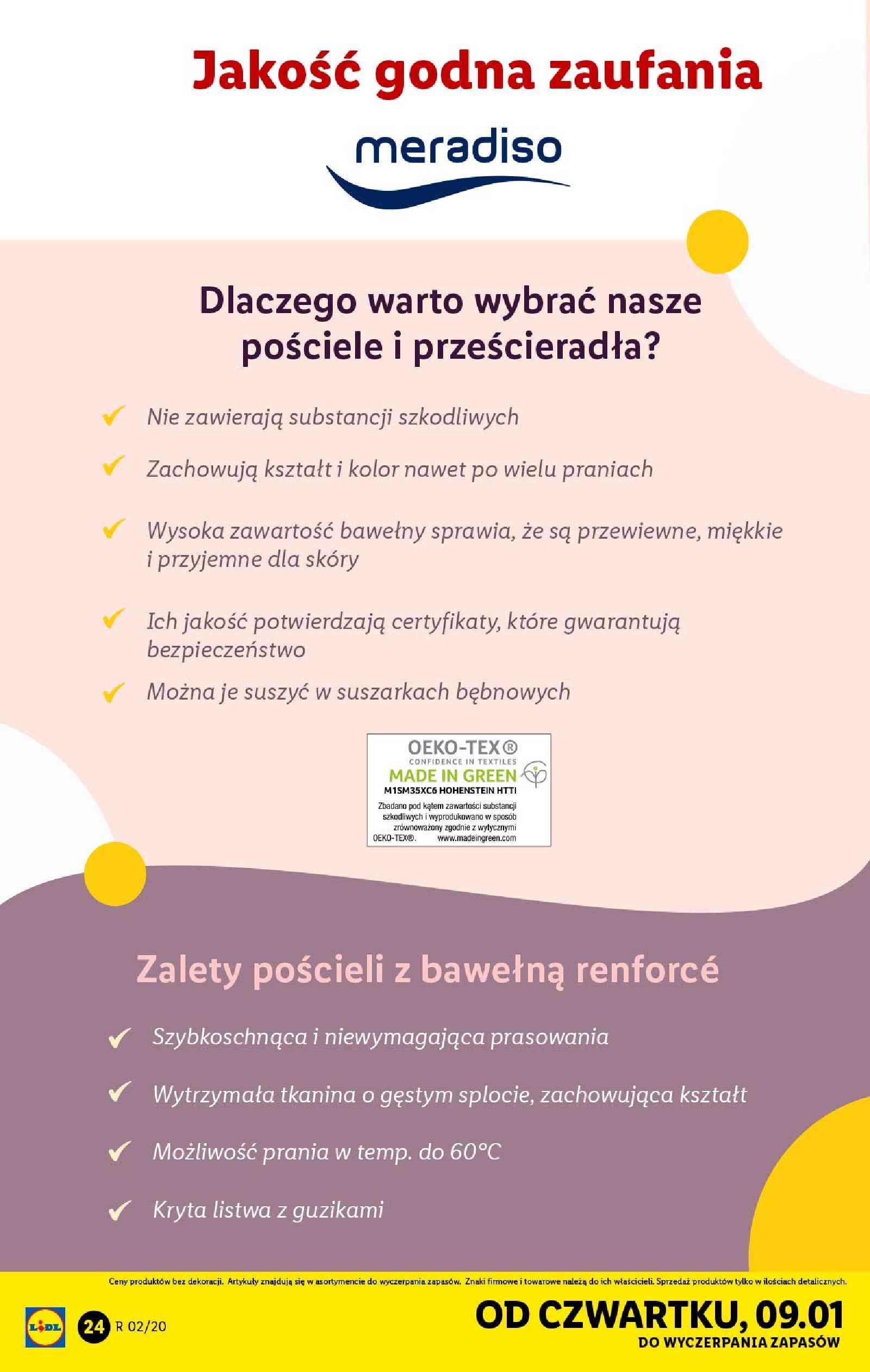 Gazetka promocyjna Lidl do 11/01/2020 str.24