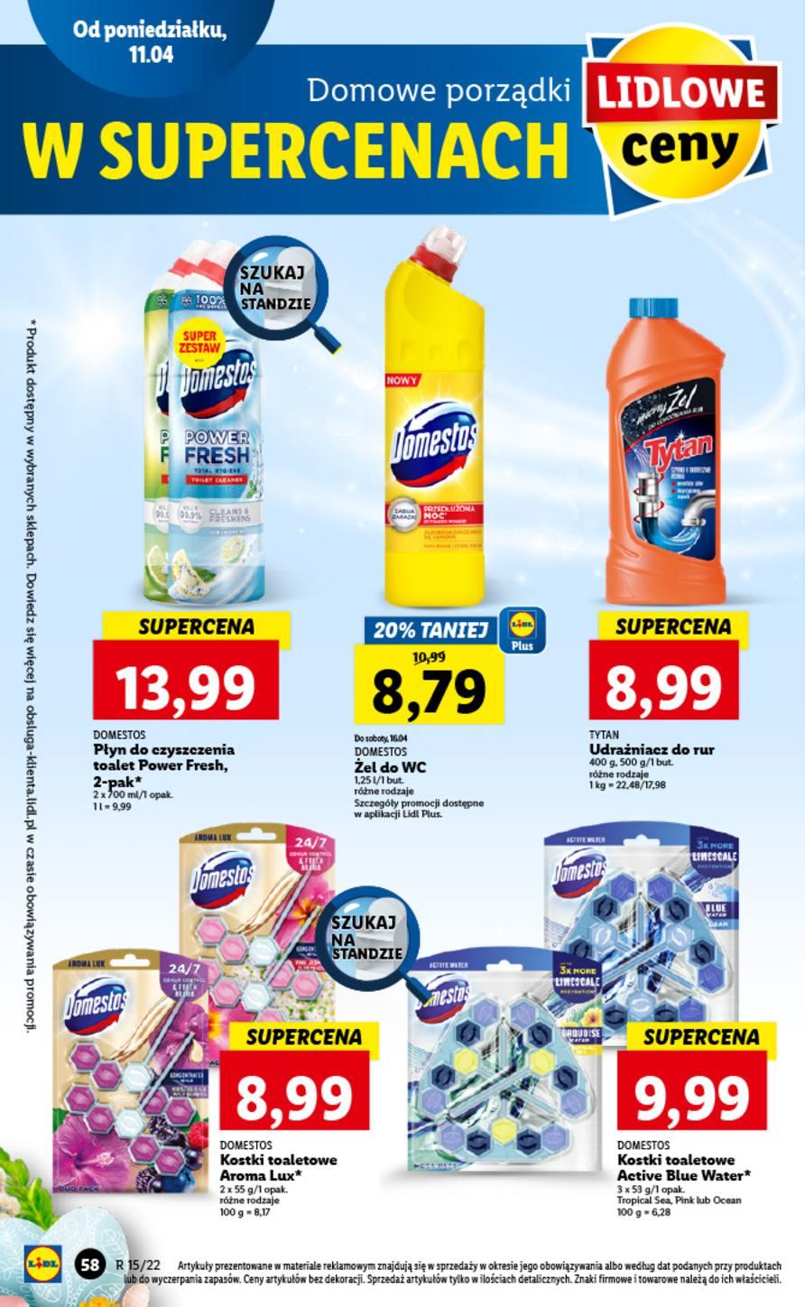 Gazetka promocyjna Lidl do 13/04/2022 str.58