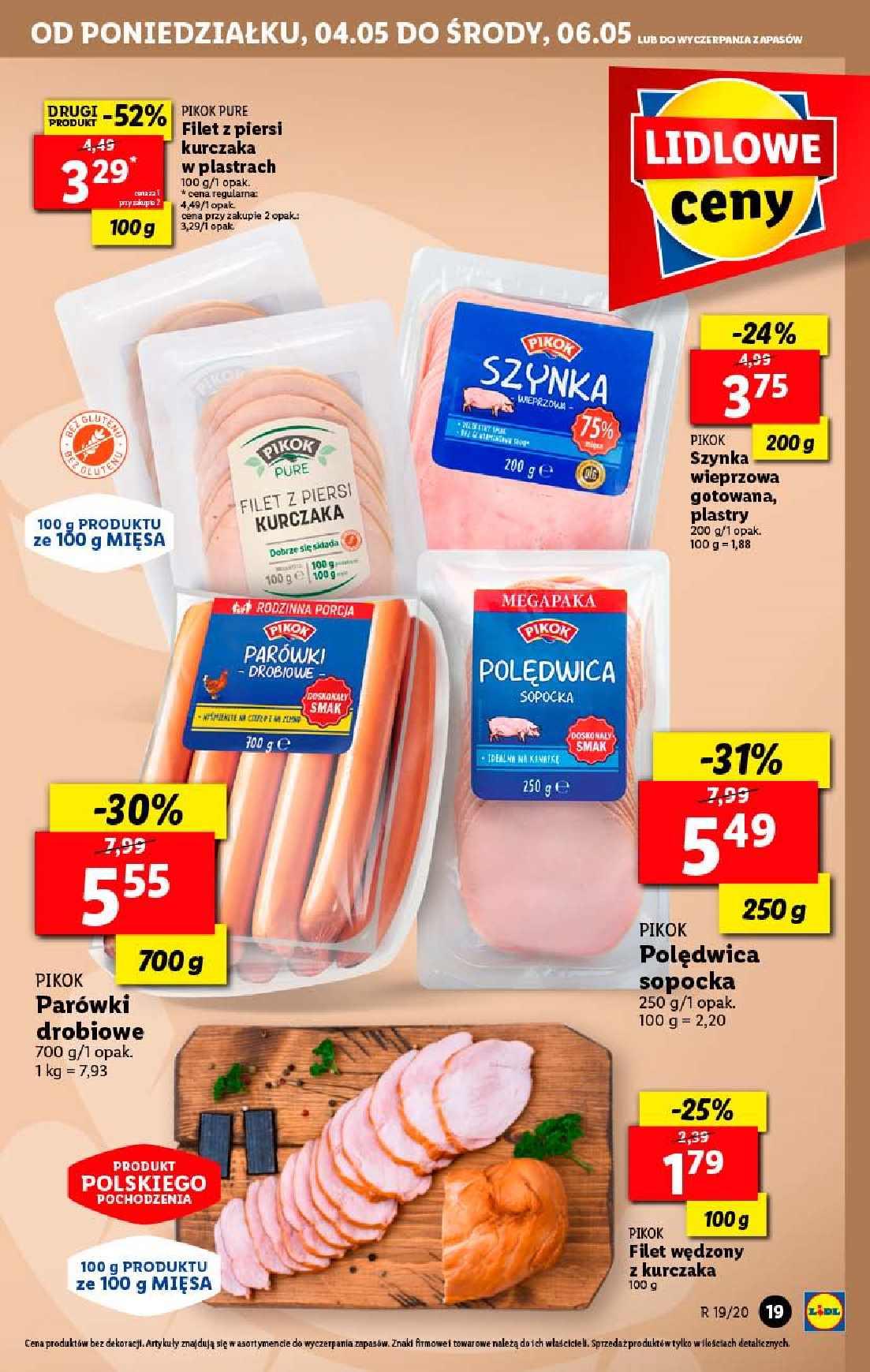 Gazetka promocyjna Lidl do 06/05/2020 str.19