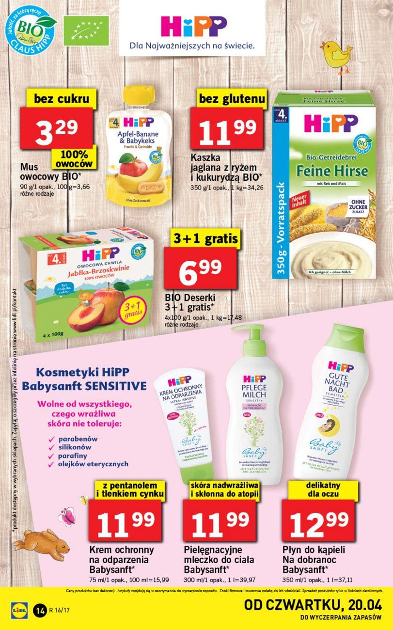 Gazetka promocyjna Lidl do 23/04/2017 str.14