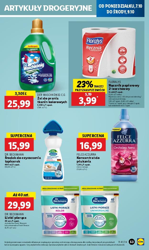 Gazetka promocyjna Lidl do 09/10/2024 str.61