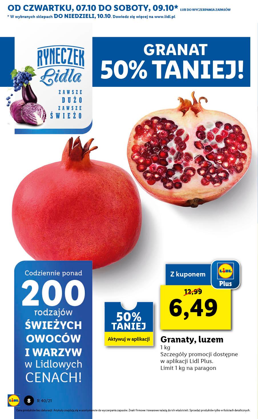 Gazetka promocyjna Lidl do 09/10/2021 str.8